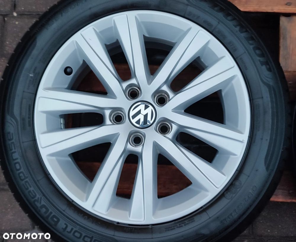 Koła Felgi Aluminiowe Oryg. Vw Polo15 Cali 5x100 6Jx15 Et40 Ø57,1mm Dunlop 185/60/15 2020r Bdb! 6R0601025AJ - 2