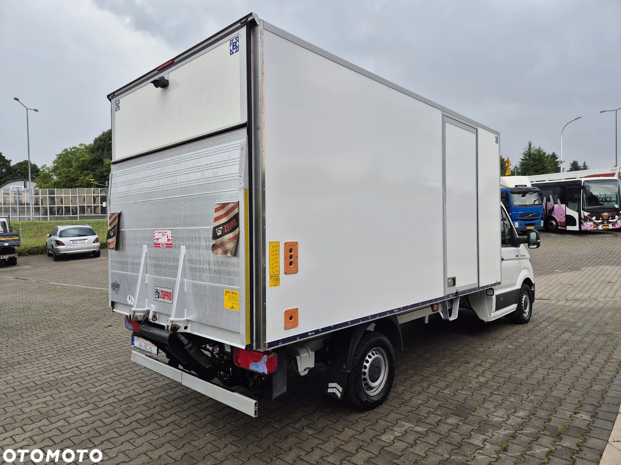 MAN TGE 3.180 DSG 4Motion / 4X4 / CHŁODNIA MITSUBISHI / WINDA ZEPRO 750KG / WEBASTO / BEZWYPADKOWY / 8 EUROPALET / STAN IDEALNY / RZADKOŚĆ NA RYNKU! - 7