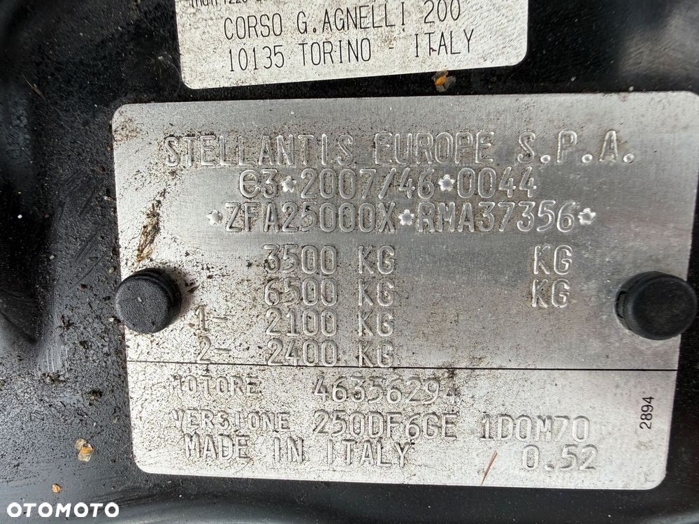 Fiat 2025/Ducato 7 osobowy/skrzynia MAXI/klima/tempomat/hak 3 tony/traction+/full asystenci - 30