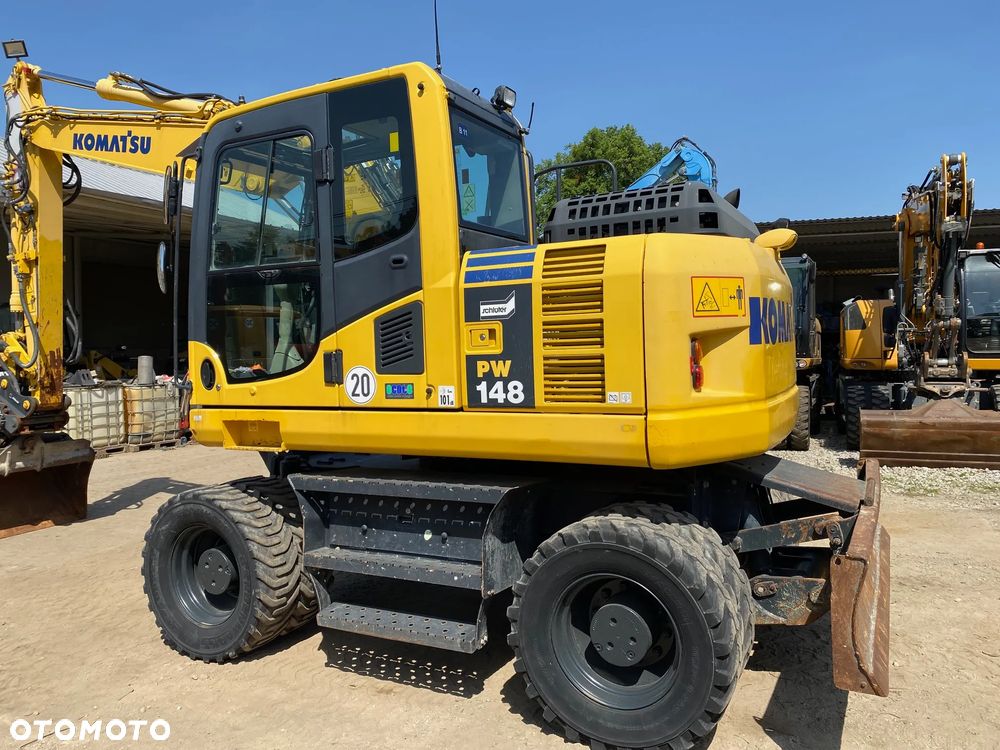 Komatsu PW148 -8, 2015 ROK, KRÓTKI TYŁ, Z NIEMIEC, SERWISOWANA W KOMATSU - 14