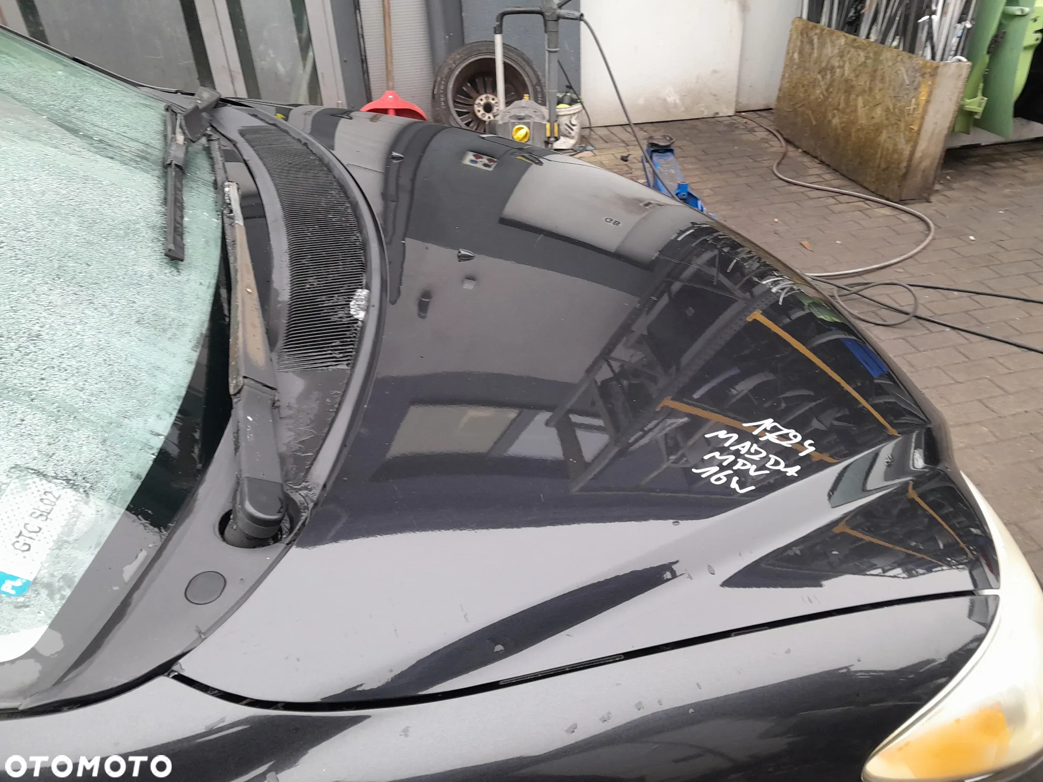 MAZDA MPV MASKA POKRYWA SILNIKA KOLOR: 16W - 2