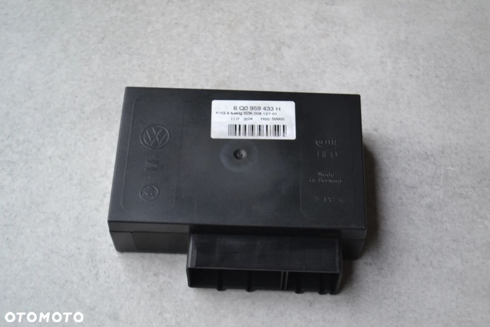 VW SEAT SKODA MODUŁ KOMFORTU 6Q0959433H - 3