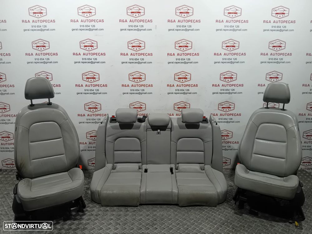 Conjunto de Bancos Audi A4 B8 em Pele Originais - 13
