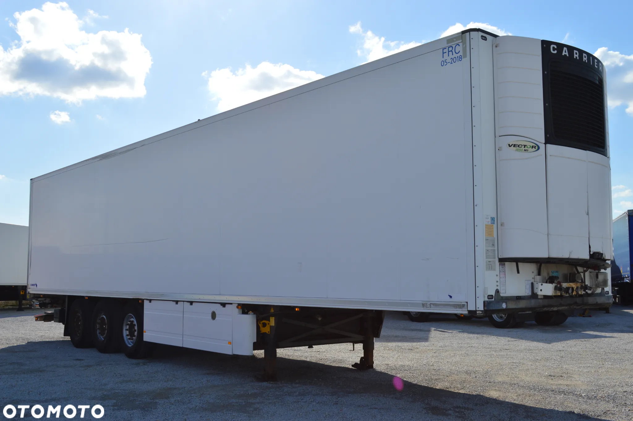 Schmitz Cargobull SKO 24 CHŁODNIA+WINDA ROLETA CARRIER VECTOR 1850Mtº DHOLLANDIA DHSMR.20 - 7