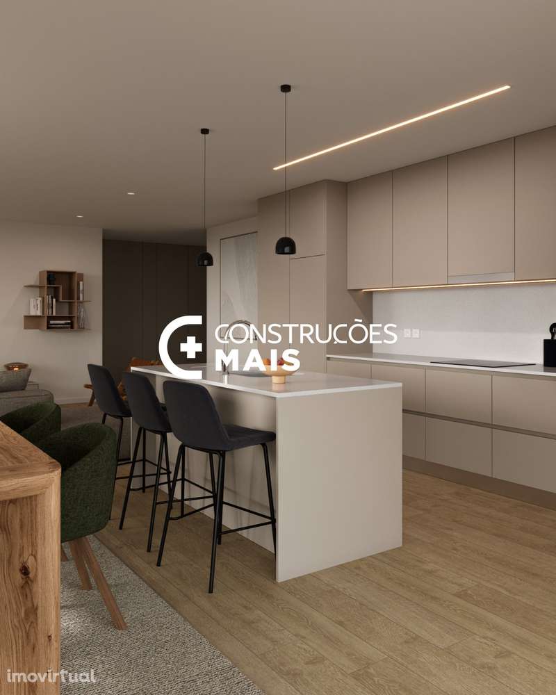 Apartamento T2 NOVO - Solar das Oliveiras, Santarém. - Grande imagem: 3/13