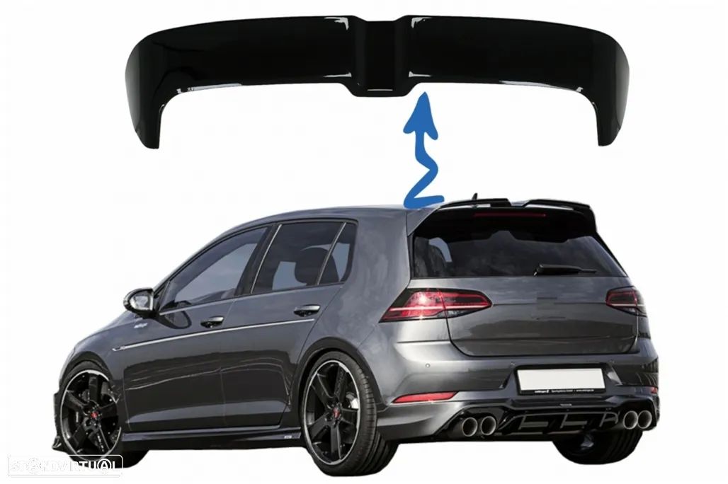 Aileron Vw Golf 7 (2012 a 2017) Look GTI - 1