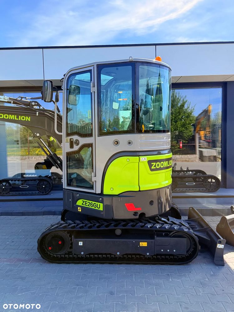 Kubota Zoomlion ZE26GU | FABRYCZNIE NOWA | Silnik KUBOTA | 3 ŁYŻKI | SZYBKOZŁĄCZE HYDRAULICZNE | ZE27GU - 5