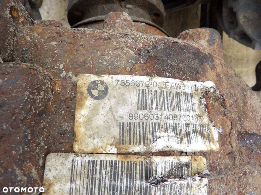 BMW - E60,E61 - 3,23 - KOMPLETNY TYLNY MOST - DYFERENCJAŁ - 7556672 - 2