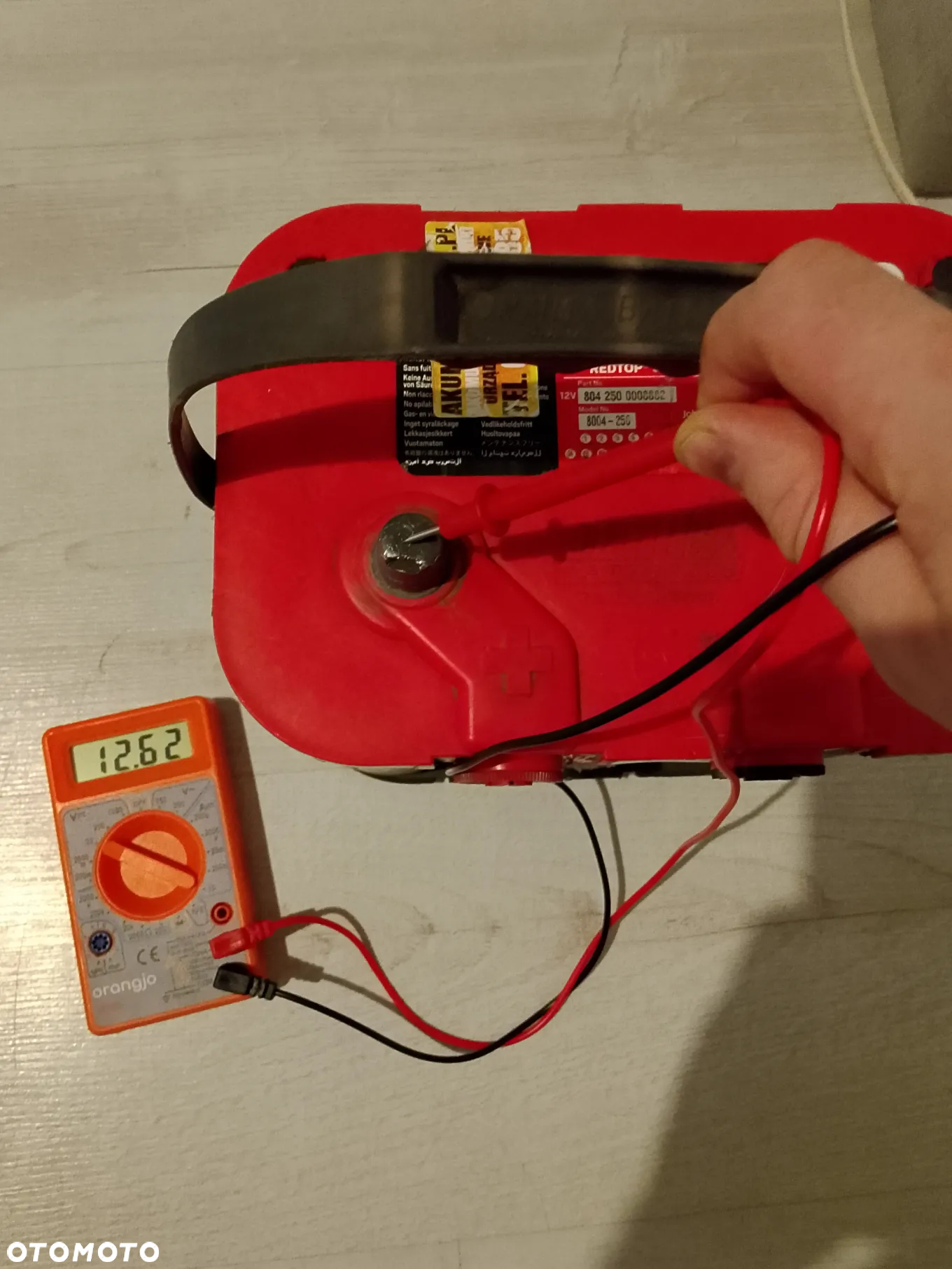 Ponadprzeciętny amerykański akumulator Optima RedTop RTU 4.2 - 6
