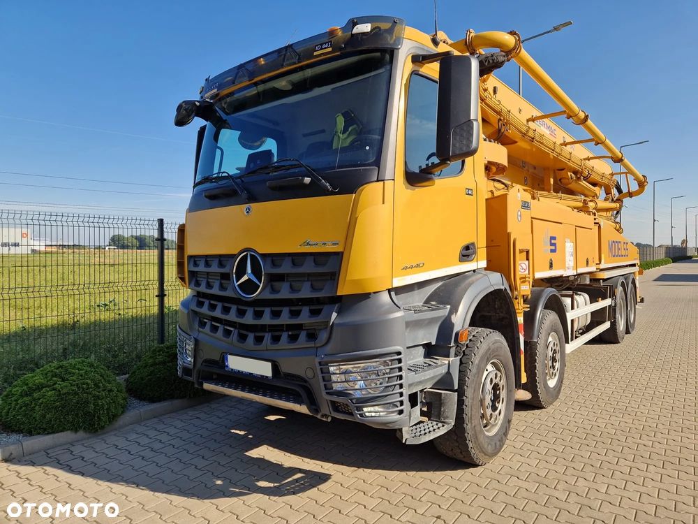Mercedes-Benz Arocs 4440 8x4 * 2020r. * 1.514 mth * SERMAC 5RZ51 * pompa do betonu * - 38