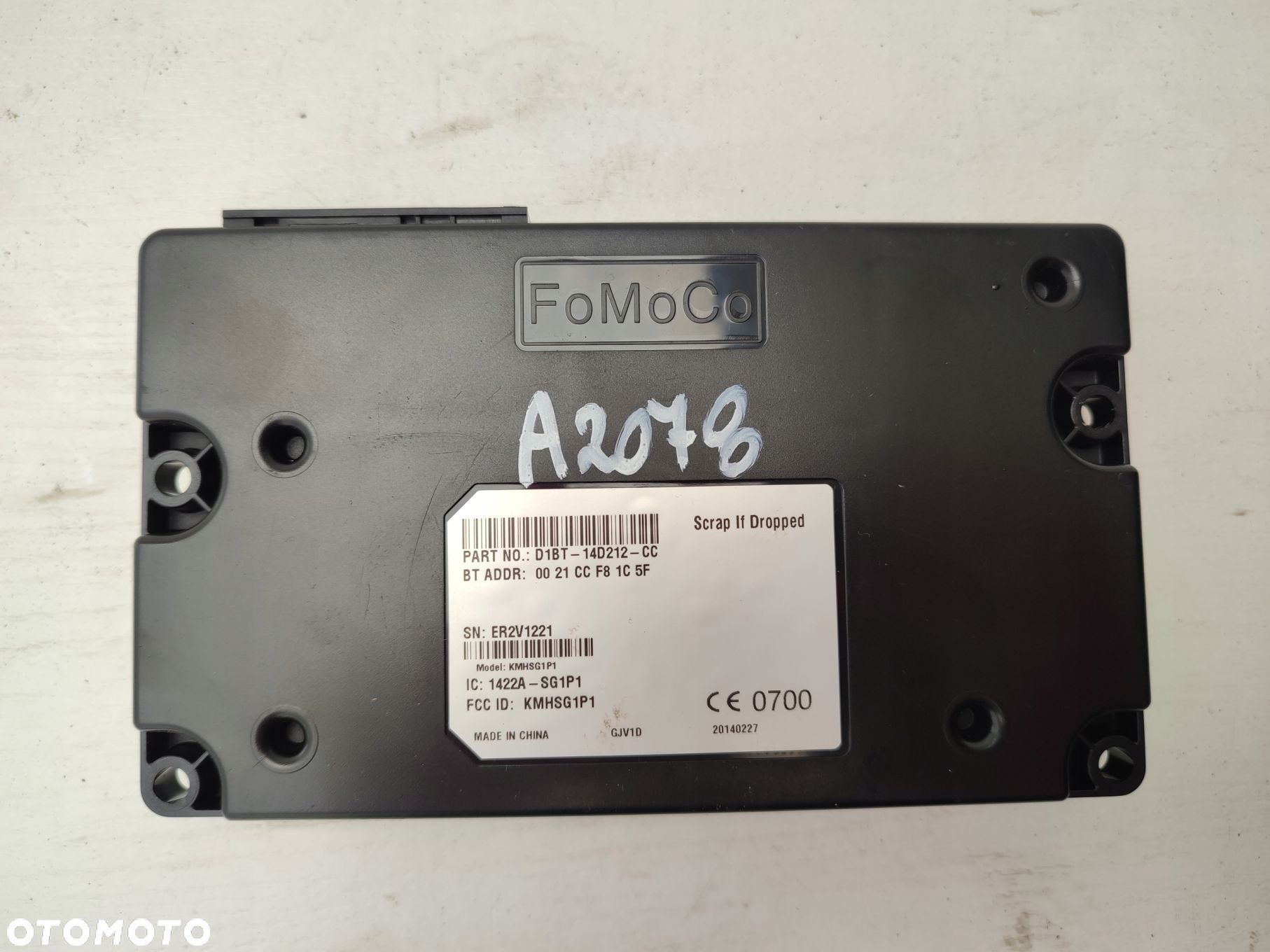 Moduł sterownik BLUETOOTH FORD FOCUS MK3 D1BT-14D212-CC - 1