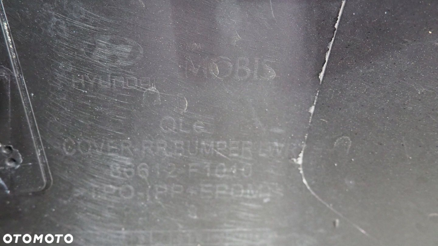 Kia Sportage IV spoiler dokładka zderzaka tył 86612-F1010 - 9