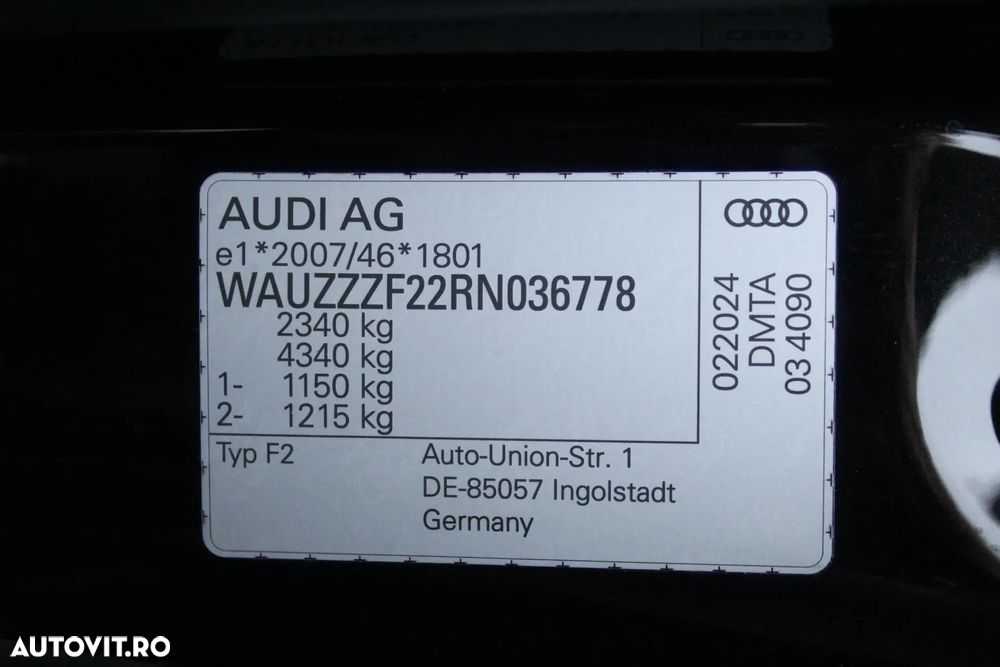 Audi A6 45 TFSI quattro S tronic S line - 40