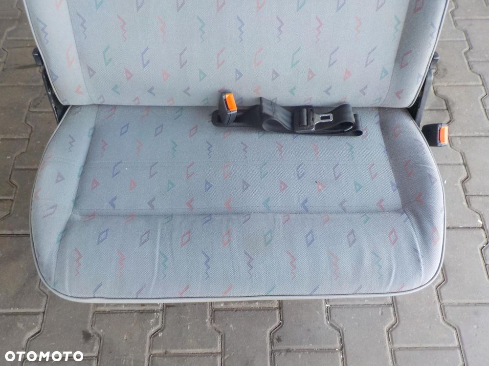 VW T4 SIEDZENIE FOTEL DWÓJKA PODWÓJNY PRZÓD INKA - 3