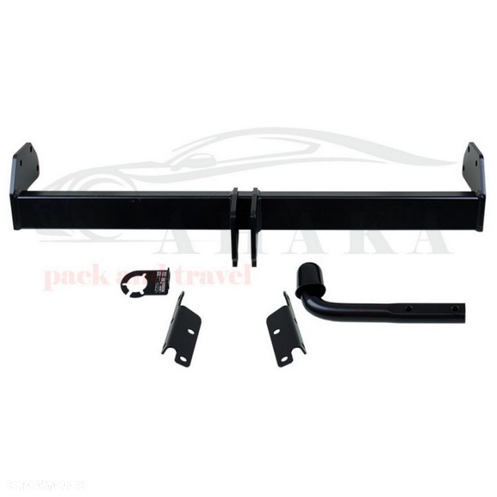 Hak Holowniczy Odkręcany Do Nissan Navara D40 2010-2016 (Tradycyjny Zderzak, Ze Stopniem) - 2