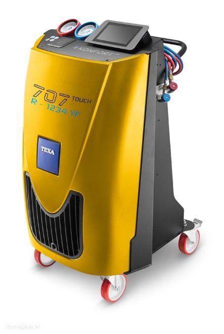 TEXA STACJA KLIMATYZACJI HYBRYDY ELEKTRYCZNE KONFORT 707 TOUCH – R1234yf - 1