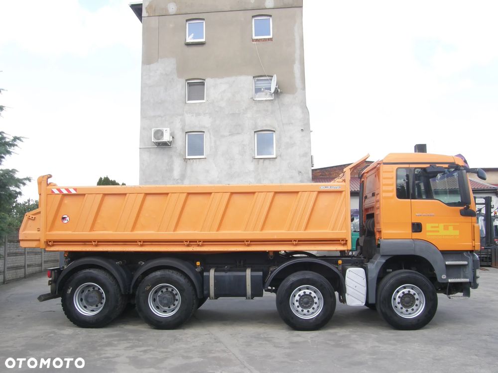MAN TGS 41.440 8x4 470000km manual wywrotka Meiller-Kipper z Niemiec - 19