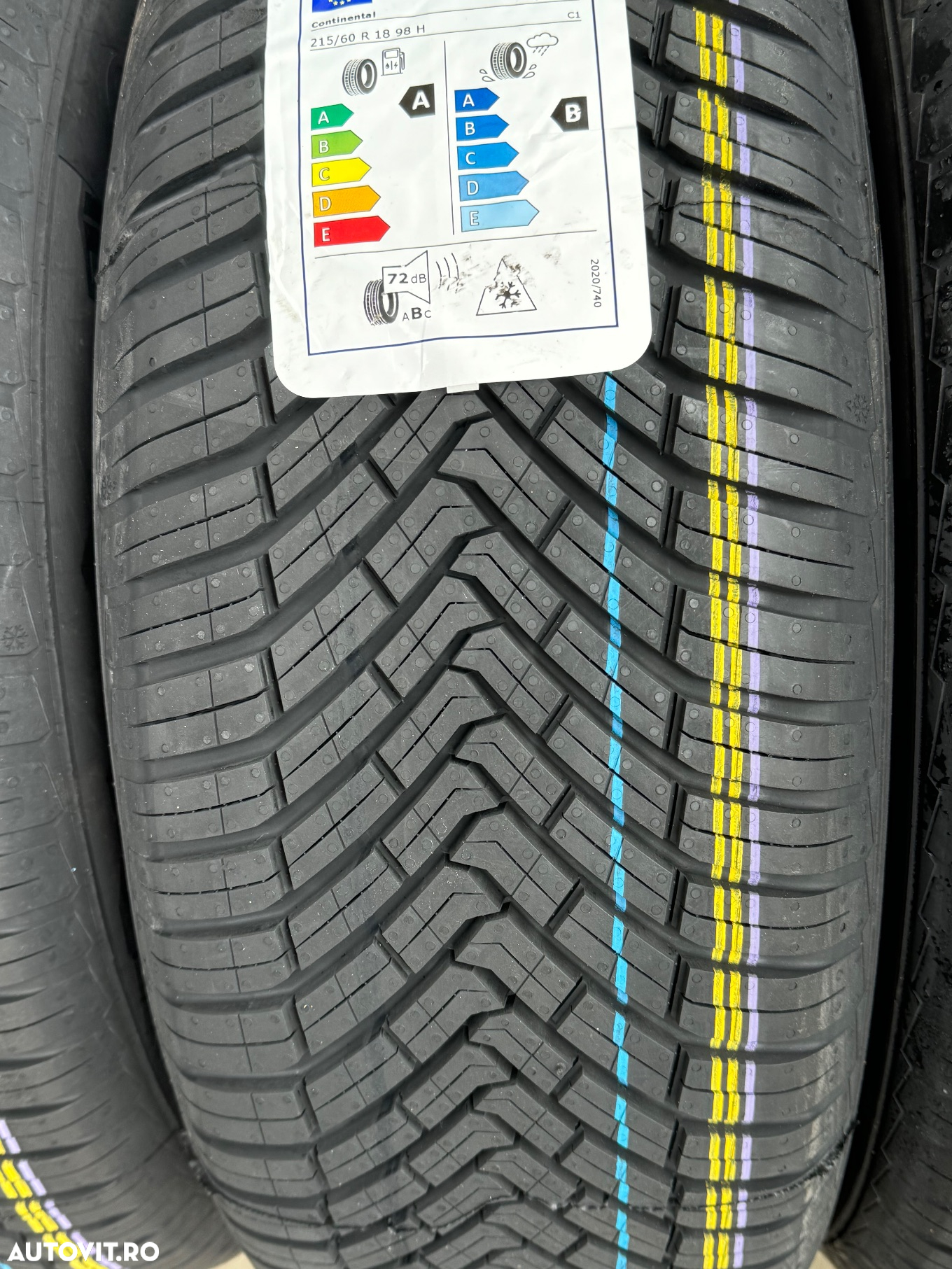 Vând anvelope 215/60/18 Continental allseason noi - 4