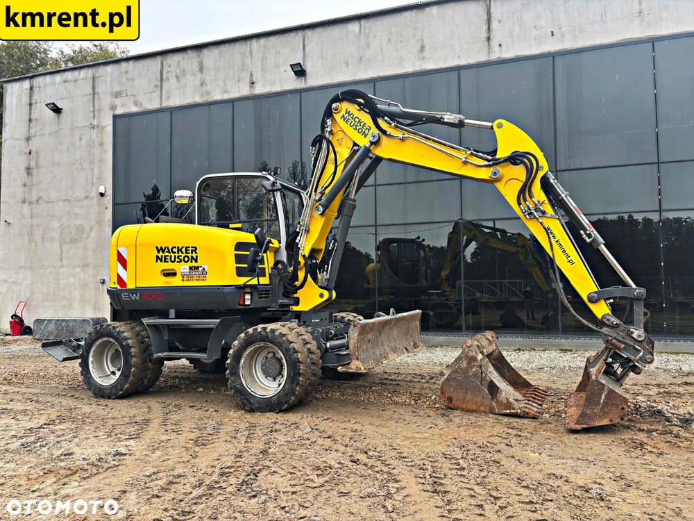 Wacker Neuson EW 100 KOPARKA KOŁOWA 2017R. | KOMATSU PW 98 118 LIEBHERR 309 311 - 4