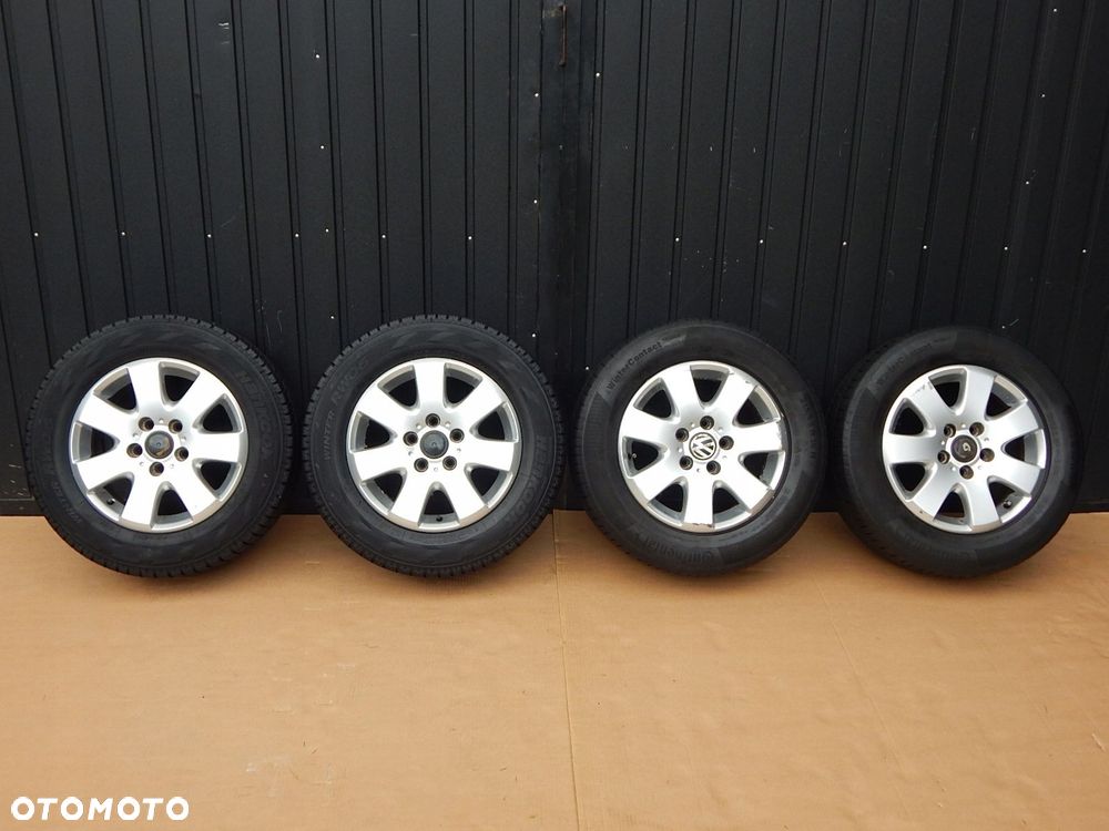 vw t5 koła alufelgi felgi opony r16 215/65 7h0601025a bieżnik 7.25 5.90 - 1