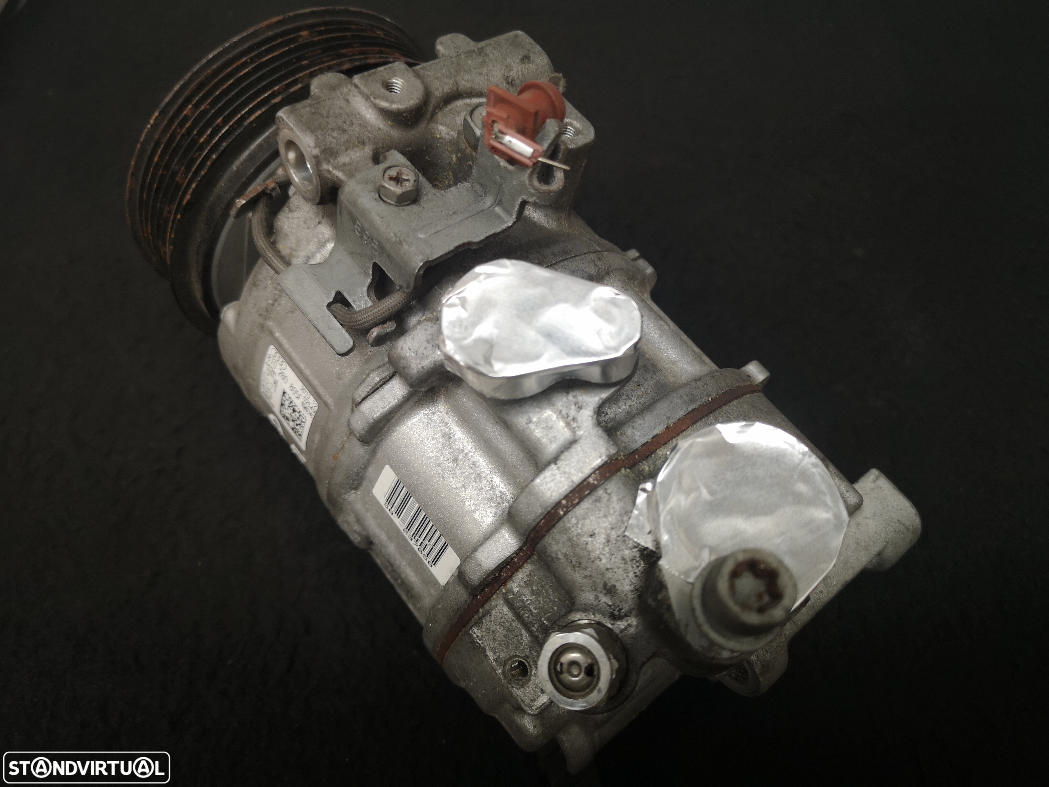 Bomba Compressor de Ar Condicionado Audi Volkswagen 2.0tdi 2012-2017 - 3