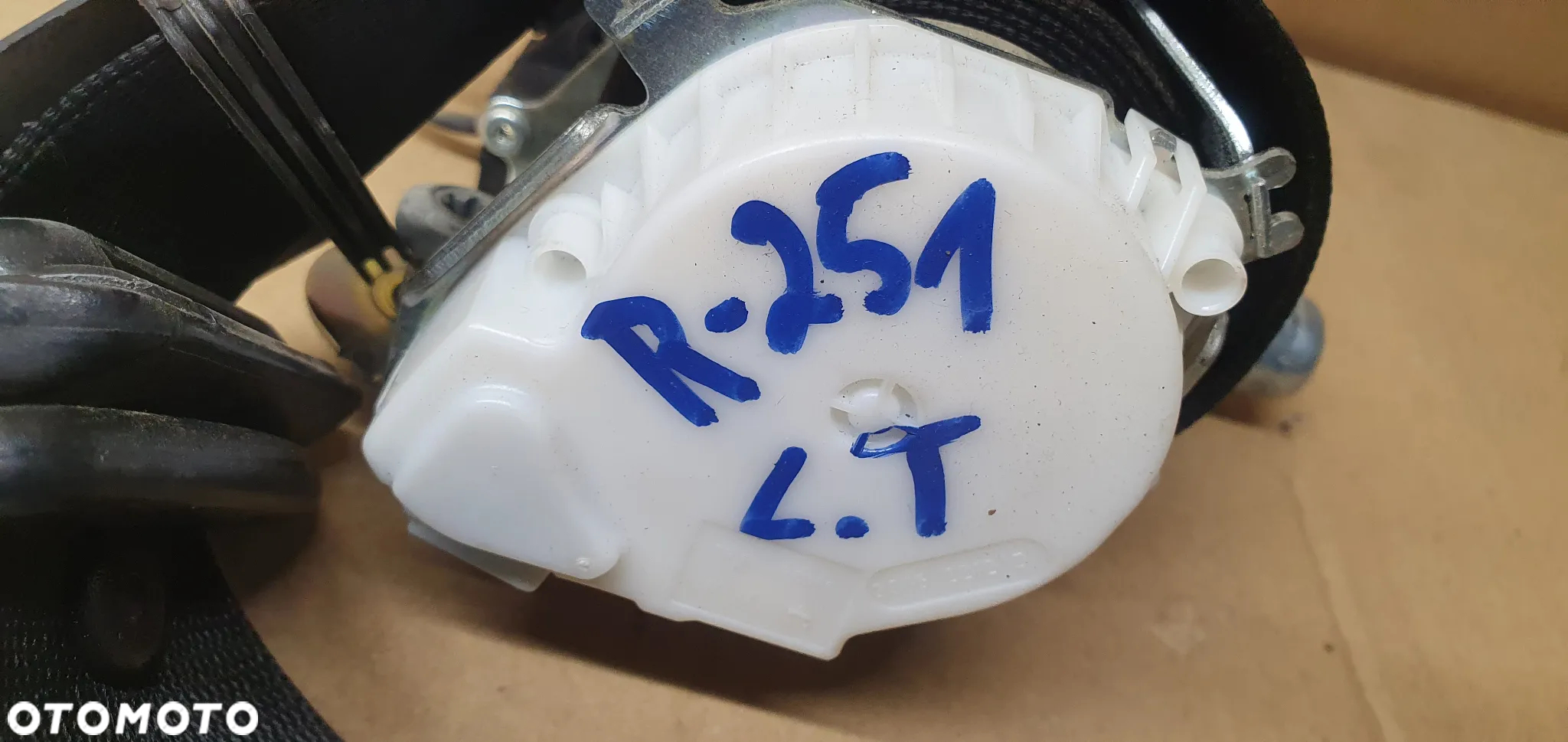 Pas bezpieczeństwa tył tylny lewy Mercedes R-Klasa W251 A2518607985 - 5