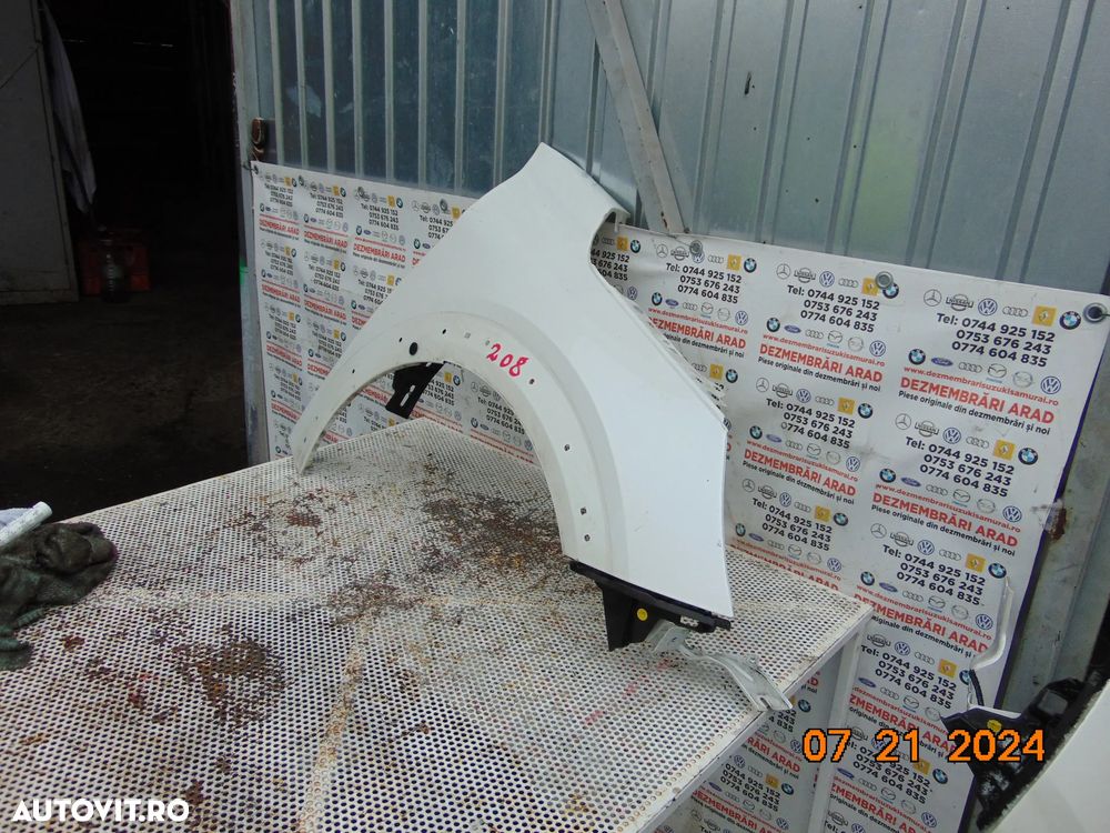Aripa peugeot 208 dupa 2019 aripi stanga dreapta fata peugeot 208 2019+ - 3