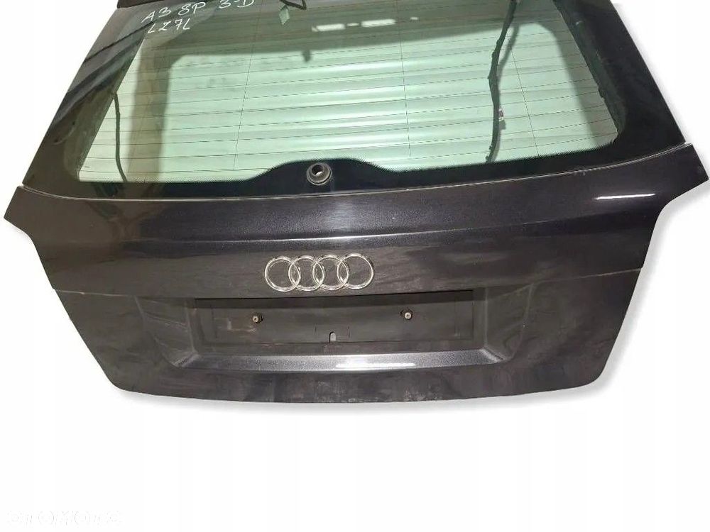 Audi A3 S3 8P 2008 Klapa bagażnika 3-y drzwiowy LZ7L lavagrau do założenia - 8