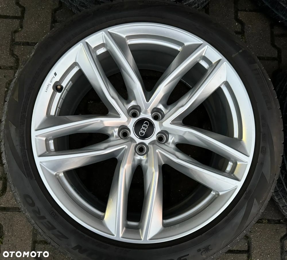 Audi Q7 Q8 4M felgi koła oryginał 21" 4M0601025AJ ET31 opony Pirelli 285 40 21 - 4