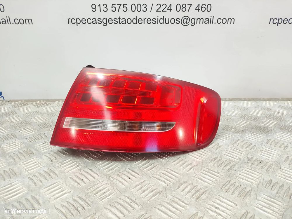Farolim Tras Traseiro Esquerdo Direito Original Audi A4 B8 8K Carrinha Avant LED 8K9945095B 8K9945096B 2007 - 2015 - 9