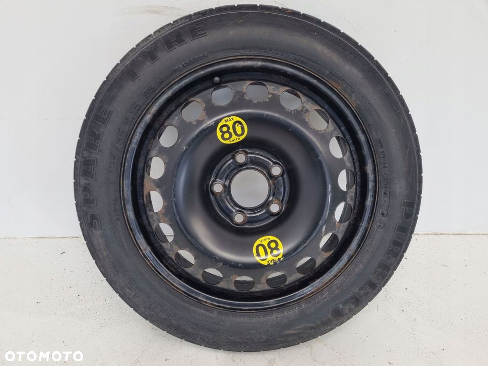 KOŁO DOJAZDOWE Opel Vectra C Astra H dojazdówka 125/85 R16 2160115 5x110 - 2