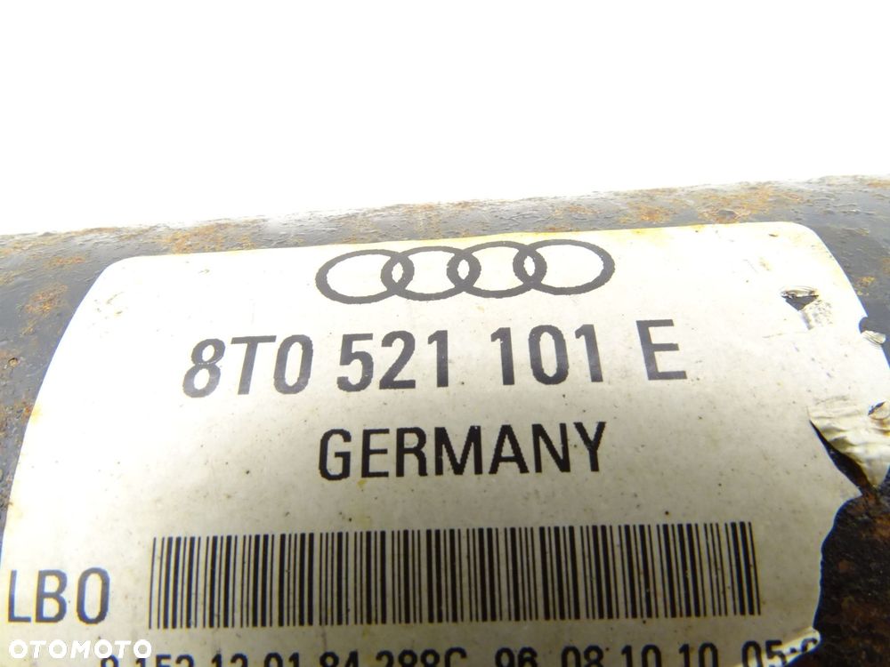 Wał napędowy quattro 4x4 8t0521101e audi a5 8t 2.0 tfsi - 9