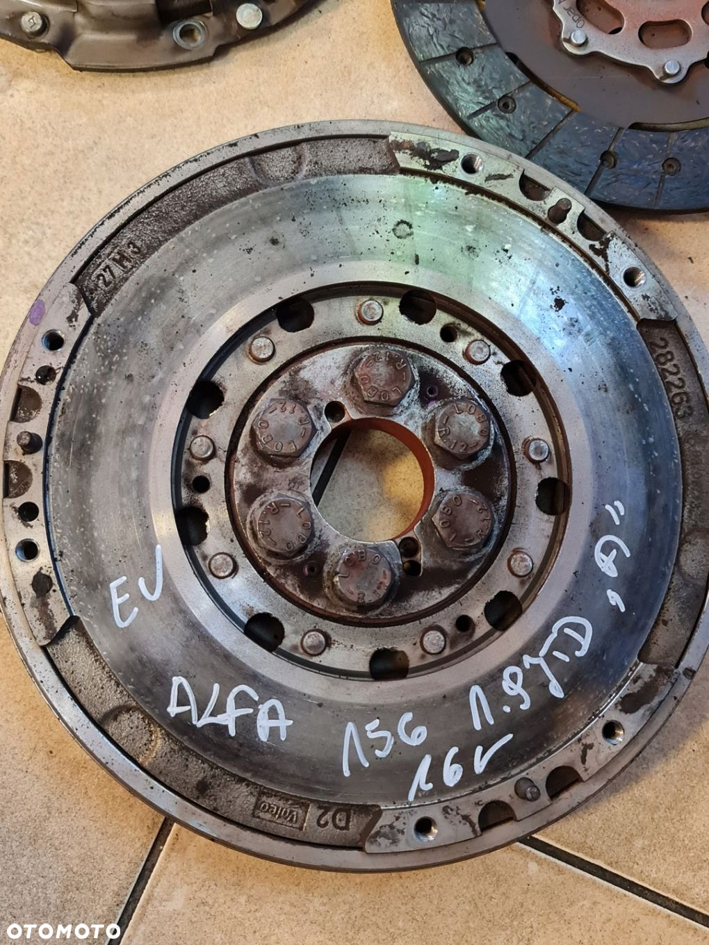 SPRZĘGŁO DWUMAS TARCZA ALFA ROMEO 156 1.9 JTD 16V - 2