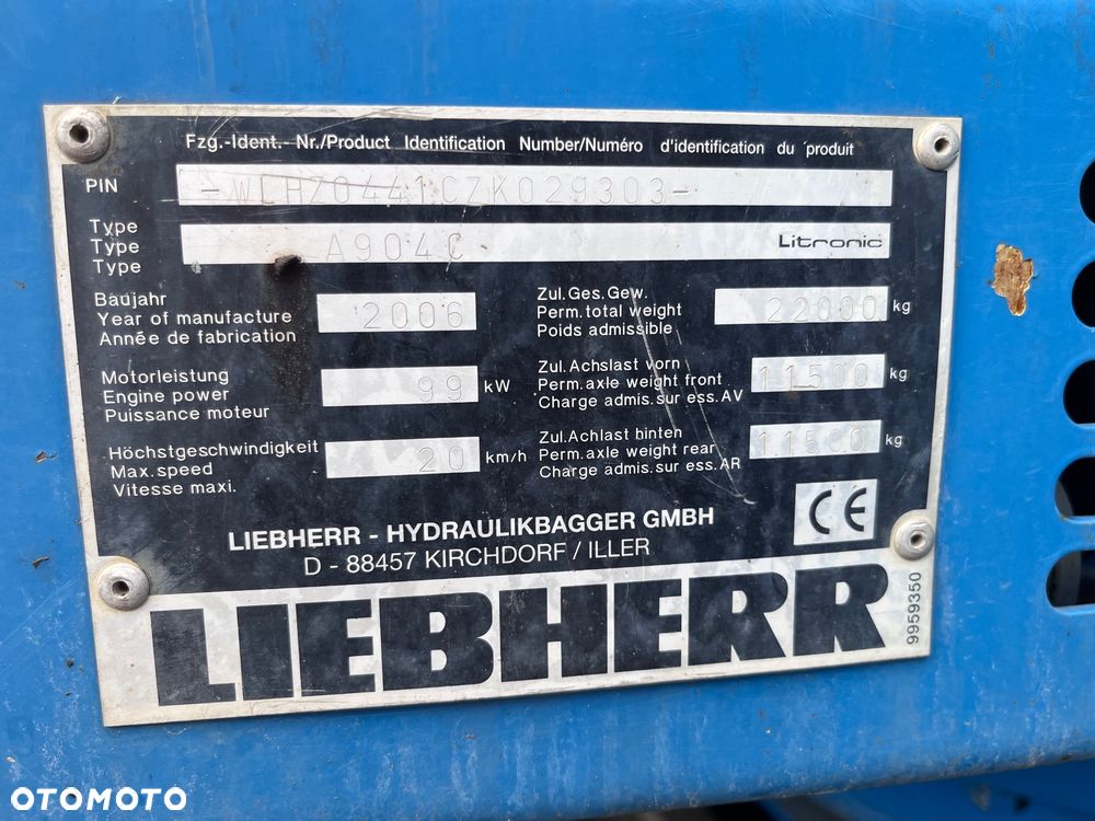 Liebherr A904C Litronic - 18