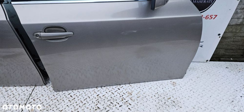 BMW 5 E61  Drzwi tył prawy tylne prawe Kompletne KOLOR Platinbronze Metallic A53 - 12