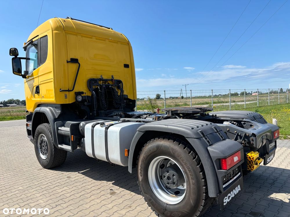 Scania Scania G490  4x4 stały napęd na wał, EURO 6, skrzynia redukcyjna , biegi terenowe , hydraulika do wywrotu, z Niemiec (G410 , G450) - 13