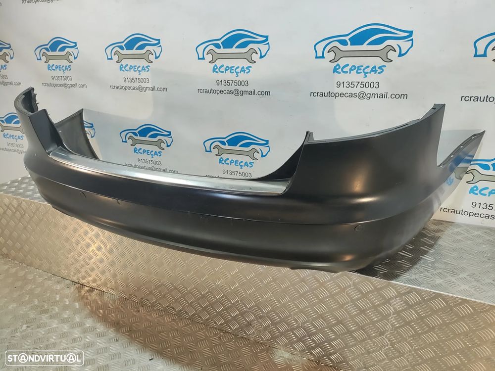 PARACHOQUES TRASEIRO TRÁS AUDI A6 C6 4F2 SEDAN CARRO FACELIFT 4F5807511E SLINE S-LINE S LINE SENSOR SENSORES PARA-CHOQUES PARA CHOQUES - 2