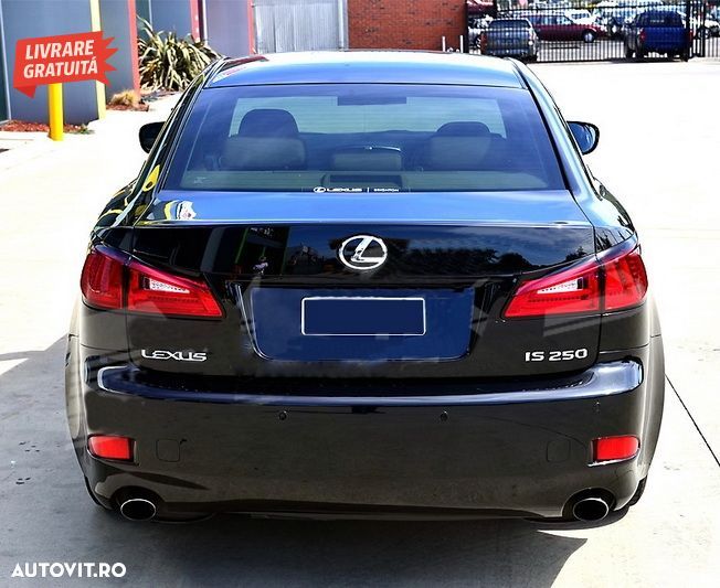 Stopuri LED LEXUS IS XE20 (2005-2012) Light Bar Facelift New XE30 Design Rosu Clar- livrare gratuita - 11