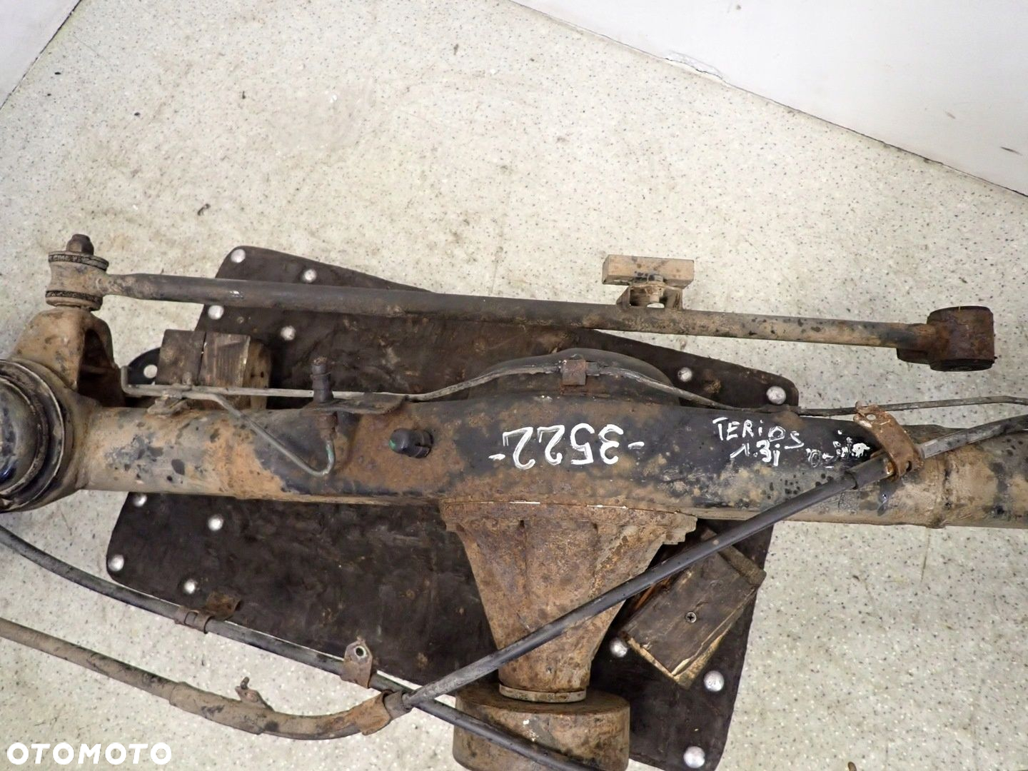 DAIHATSU TERIOS 00-06 MOST TYLNY - 11