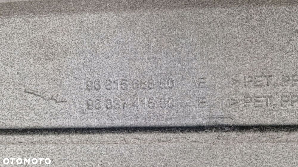 citroen c3 picasso 08-17 półka tylna bagażnika 9681568880 - 9