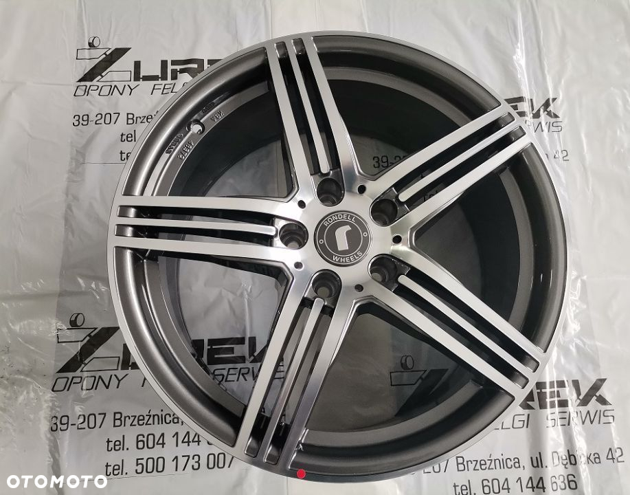 Felgi aluminiowe RONDELL 217 5x120 r20 et30 GRAFIT/POLER  BMW NOWE!!! - 7