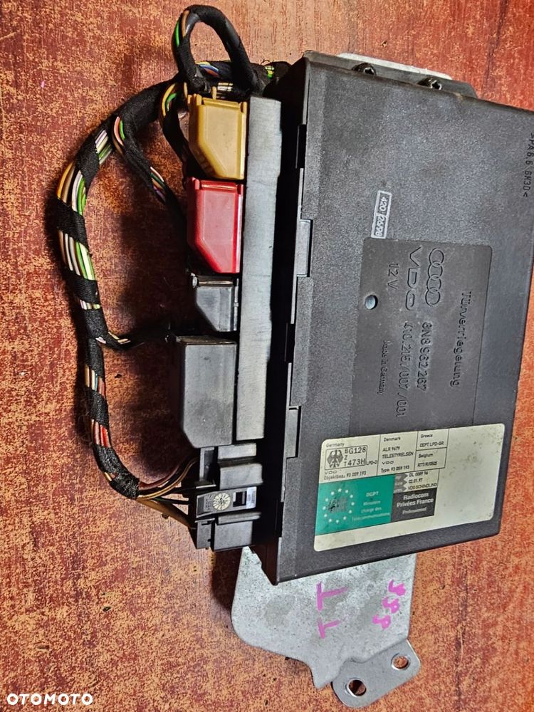 MODUŁ KOMFORTU AUDI TT 8N EU 8N8962267 - 2