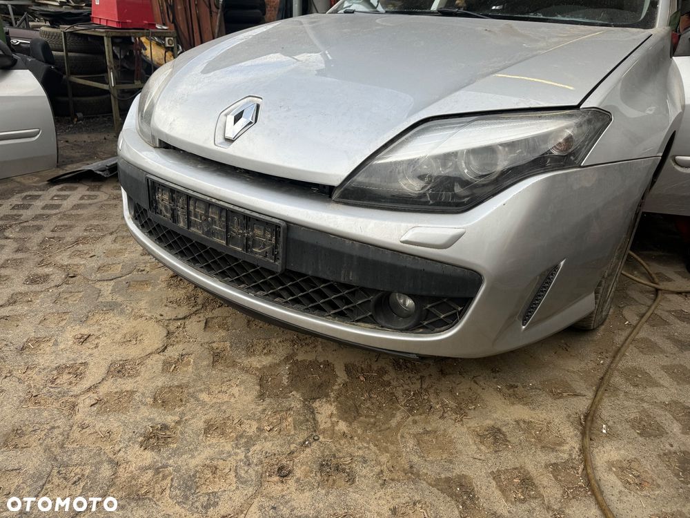 RENAULT LAGUNA III GT 07- MASKA ZDERZAK BŁOTNIK LAMPA BELKA PRZÓD CHŁODNICE PAS DRZWI TED69 - 3