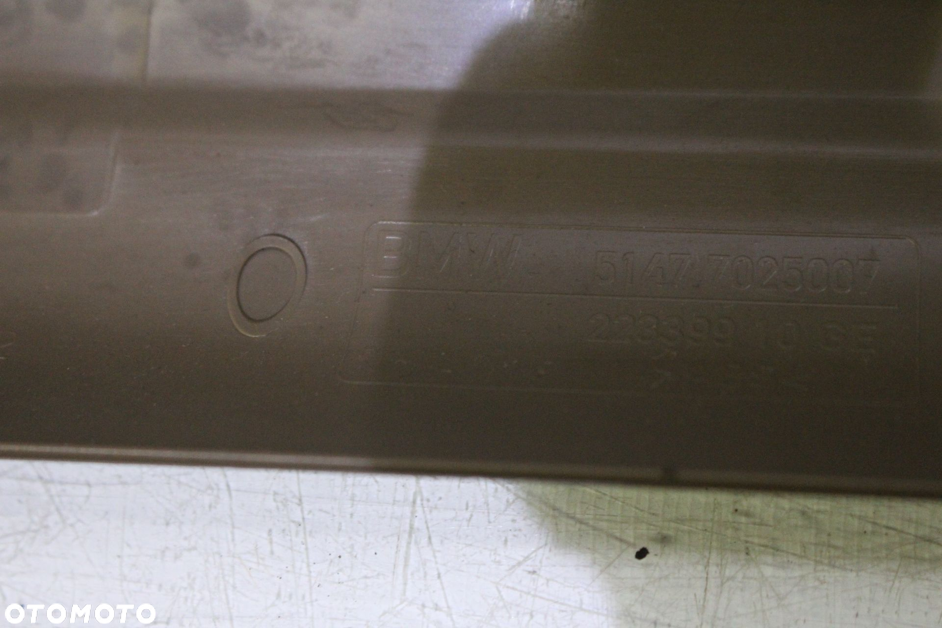 LISTWY PROGOWE WEWNĘTRZNE BMW E60 523i 7025029 - 11