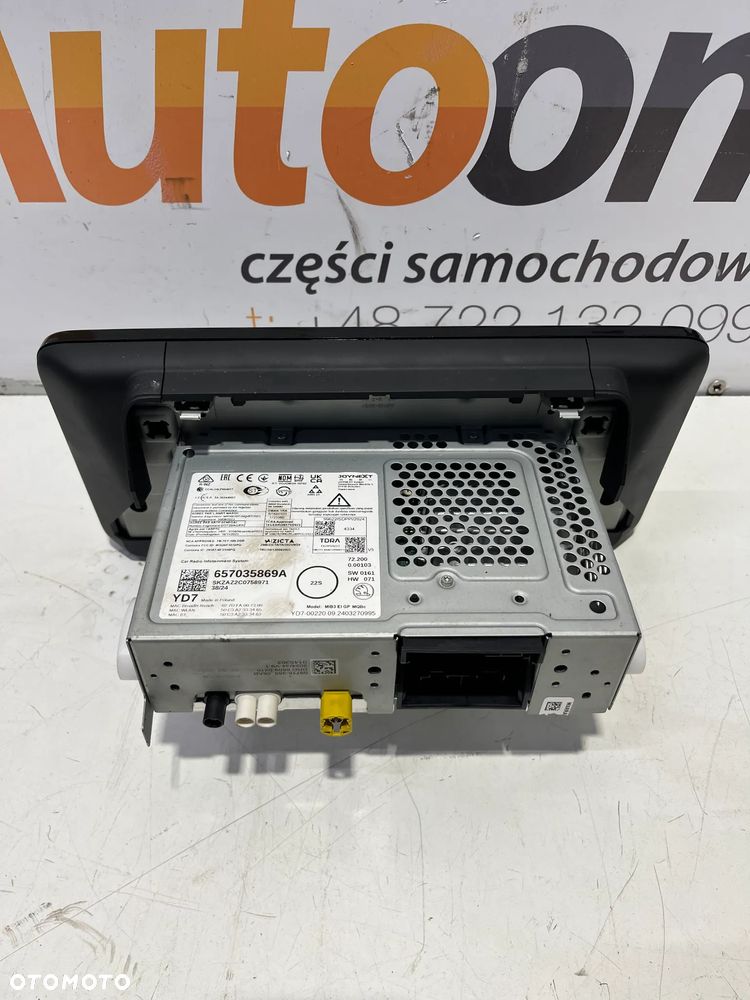 SKODA FABIA 4 IV 2024  SCALA WYŚWIETLACZ MONITOR RADIO NAWIGACJA 657035869A - 3