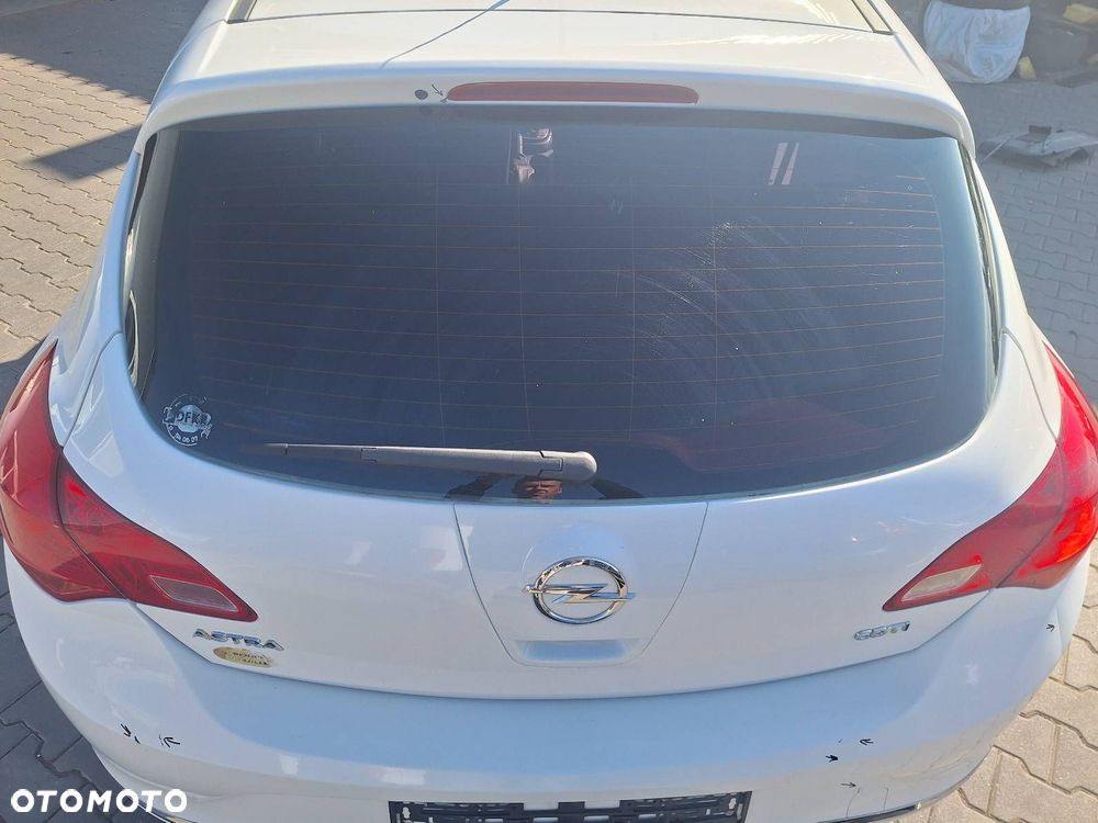 KOMPLETNY TYŁ OPEL ASTRA J Z40R ZDERZAK TYŁ KLAPA BAGAŻNIKA LAMPY TYŁ - 2