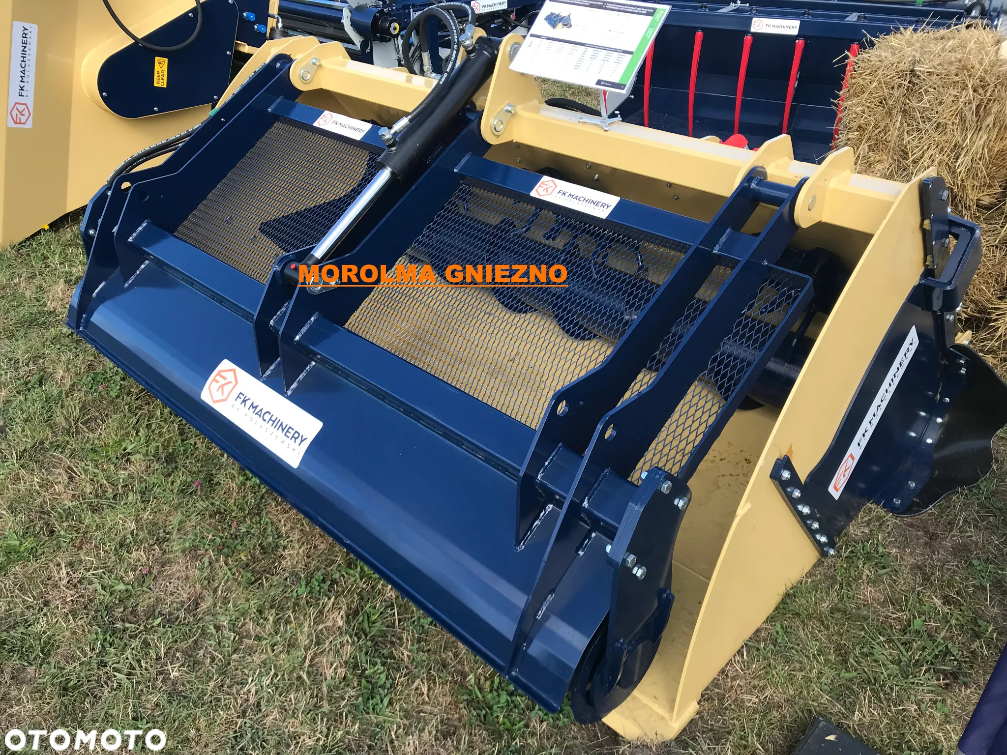 Szufla do zadawania pasz z frezem hydraulicznym szypa łyżka dozująca - 6