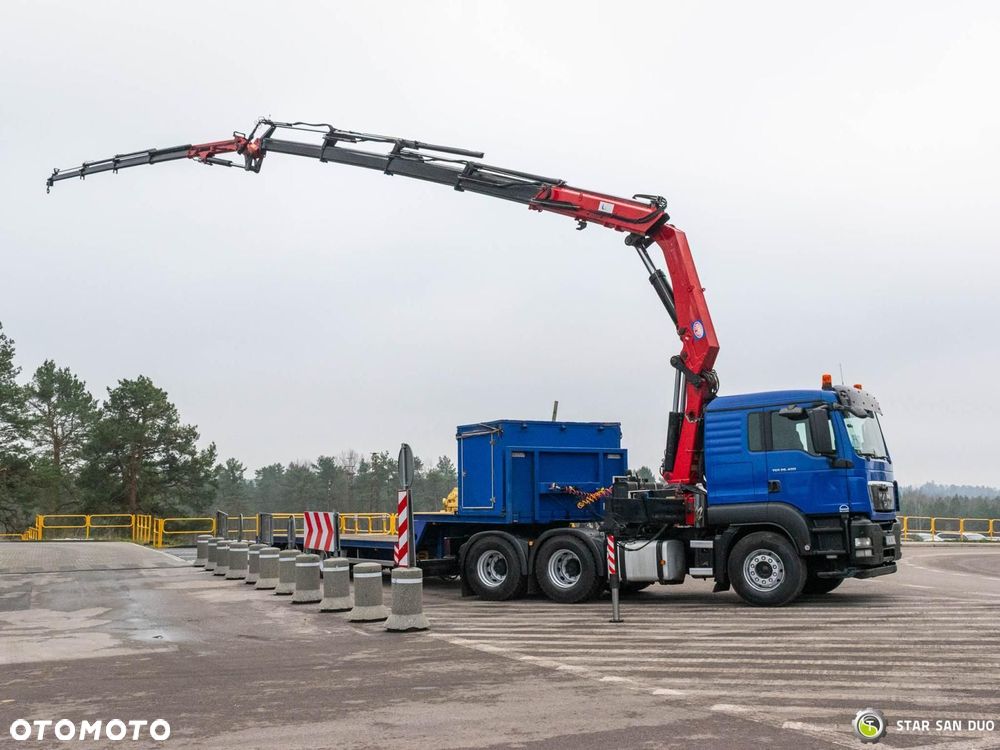 MAN TGS 26.400 6x4 HMF 3722 Fly Jib HDS Żuraw Crane Zestaw - 2
