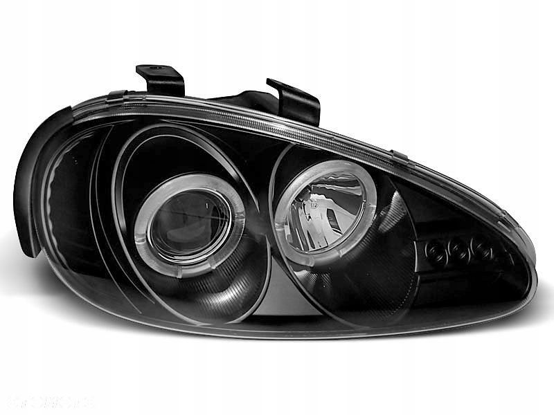 Lampy Mazda Mx3 1991-1998 Ringi Black - 1