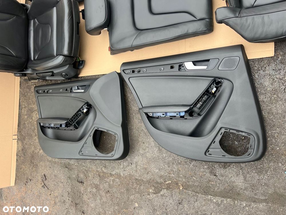 audi a5 8t lift sline sportback fotele kanapa skóra grzane s-line kpl. - 6